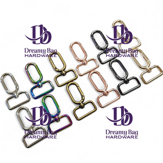 25mm (1") Swivel Clips Long Oval