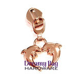 #5 Zipper Pull Dolphin