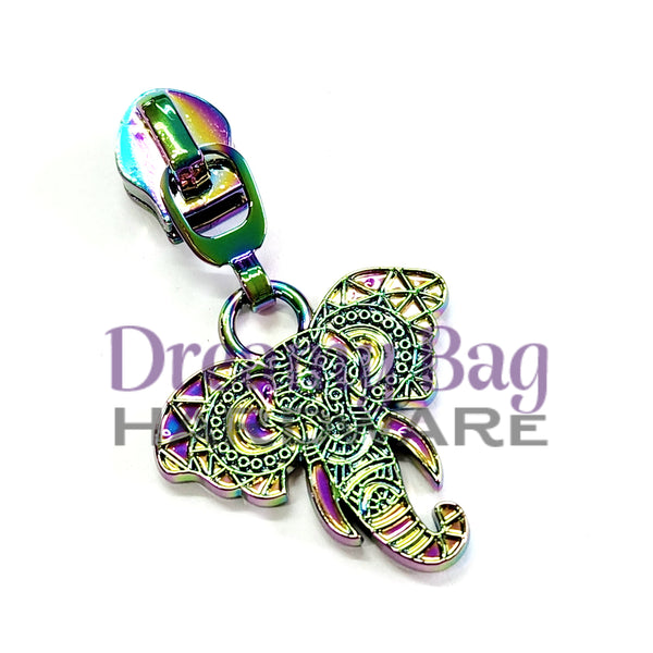 #5 Zipper Pull Elephant