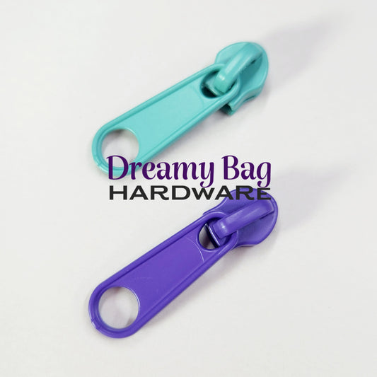 #5 Zipper Pull Retro Painted Pulls