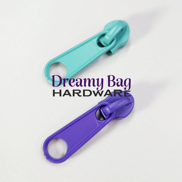 #5 Zipper Pull Retro Painted Pulls