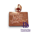 #5 Zipper Pull All Mad Hatter