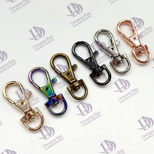 10mm D Trigger Swivel Clips 2 pack