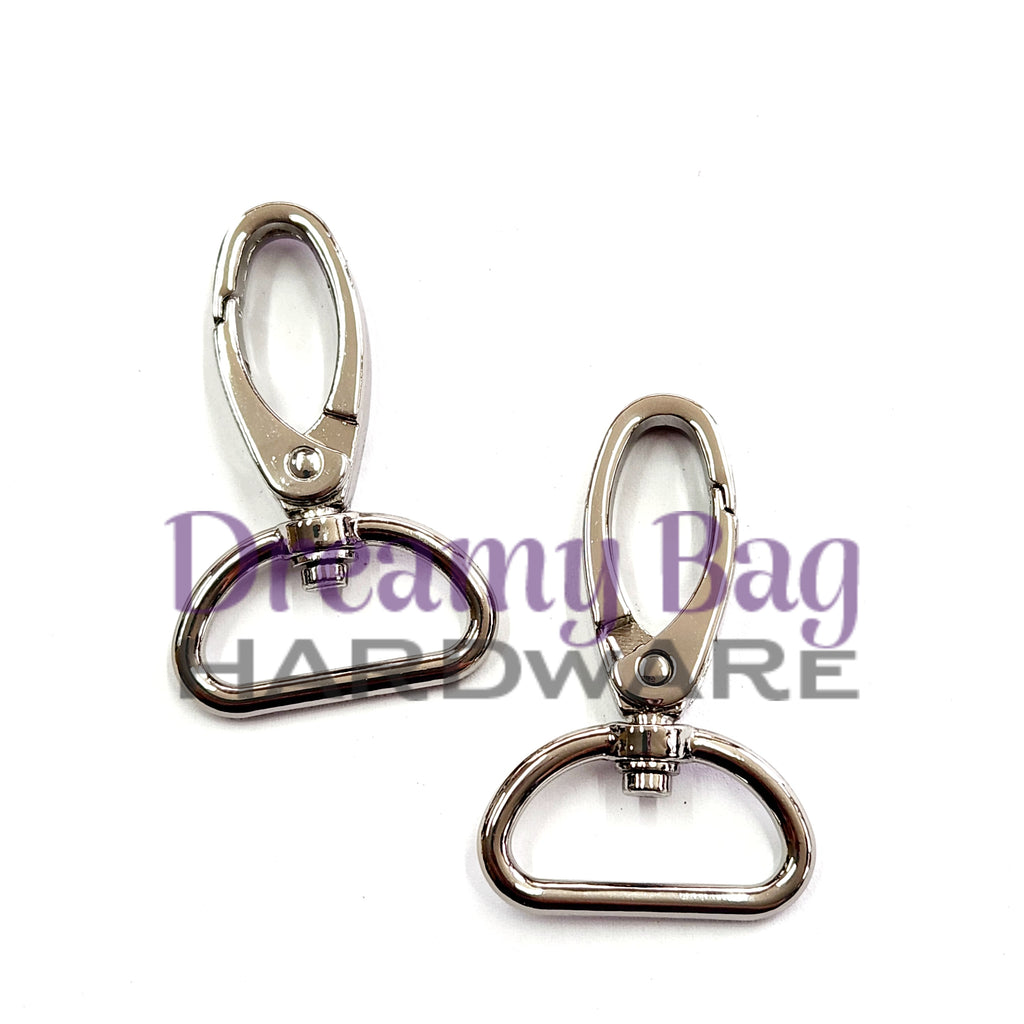 25mm (1") Oval Swivel Clips D ring Connector