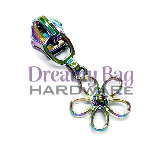 #3 and #5  Zipper pull Daisy Mini
