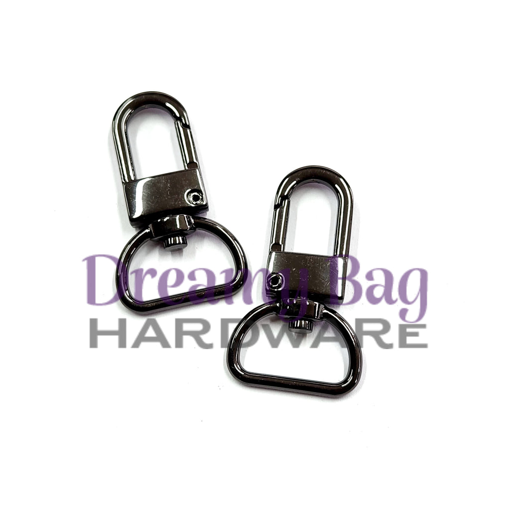 20 mm (3/4 Zoll) schmale, drehbare Schnappclips