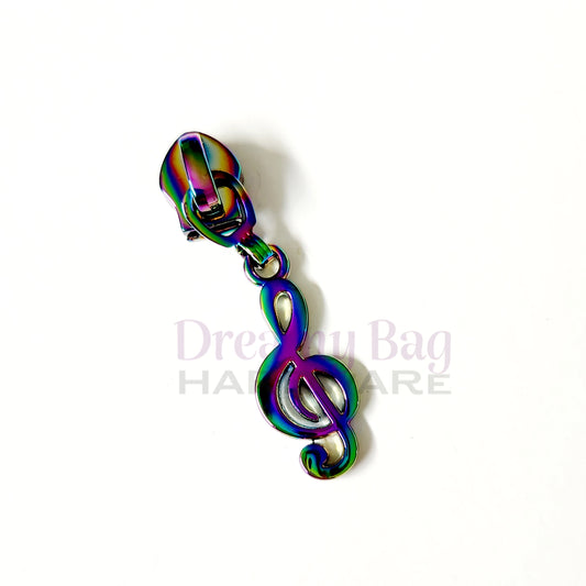 #5 Zipper pull Music