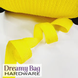 25mm (1")Soft Poly Webbing Solid Colours