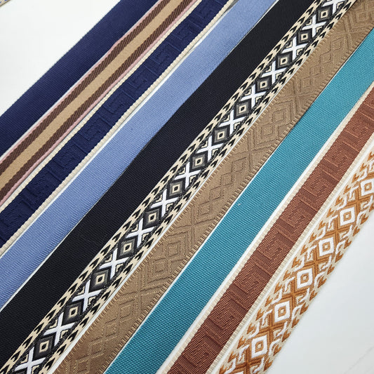 38mm (1.5") 10 Metre Cotton Webbing Bundles