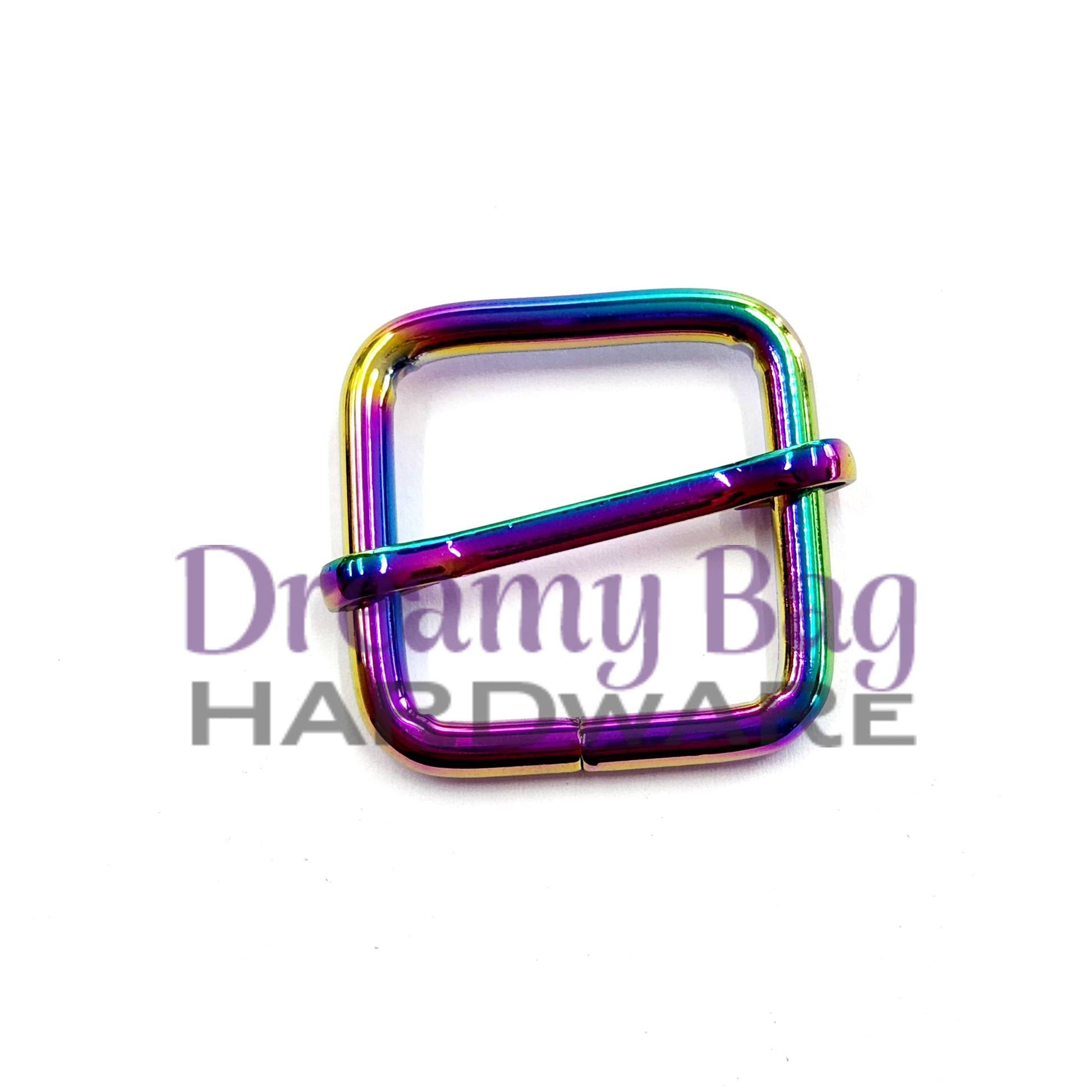 25mm (1") Square Tri Slider (Ideal for vinyl and leather)