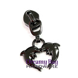 #5 Zipper Pull Dolphin