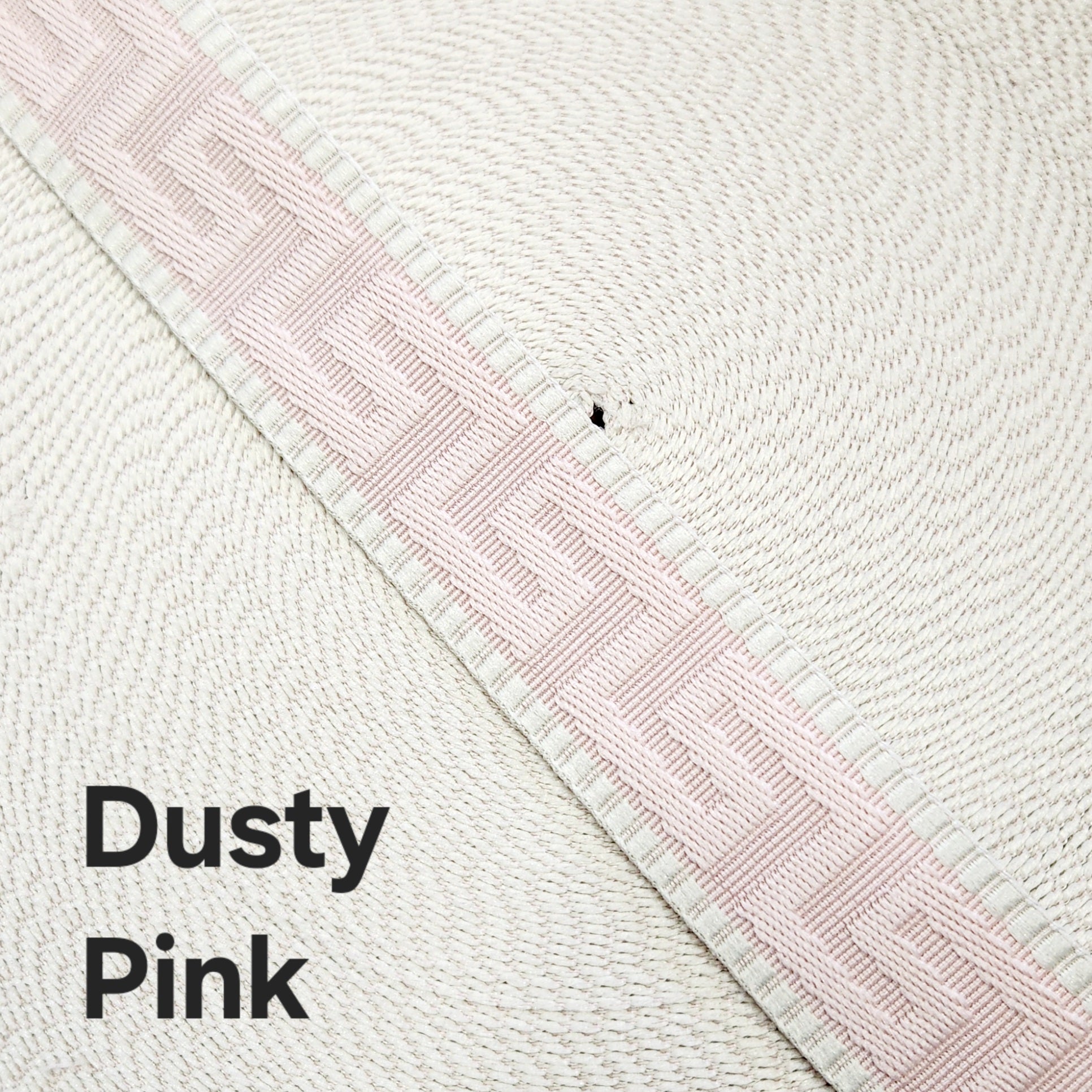 38mm (1.5") Poly/ Cotton  Greek Key Canvas Webbing