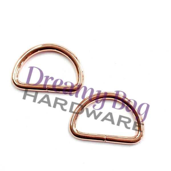 32mm (1.25") D rings 2 pack