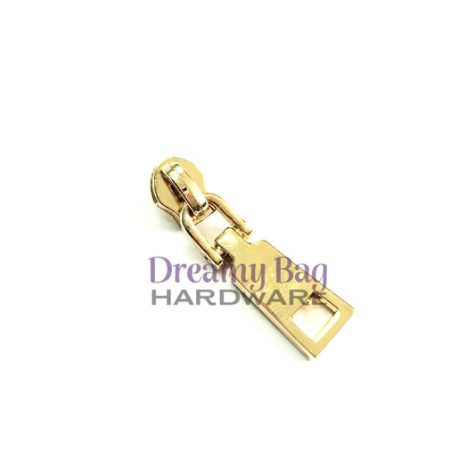 #3 and #5  Zipper Pull Small and Large Dangle