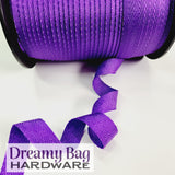 25mm (1")Soft Poly Webbing Solid Colours