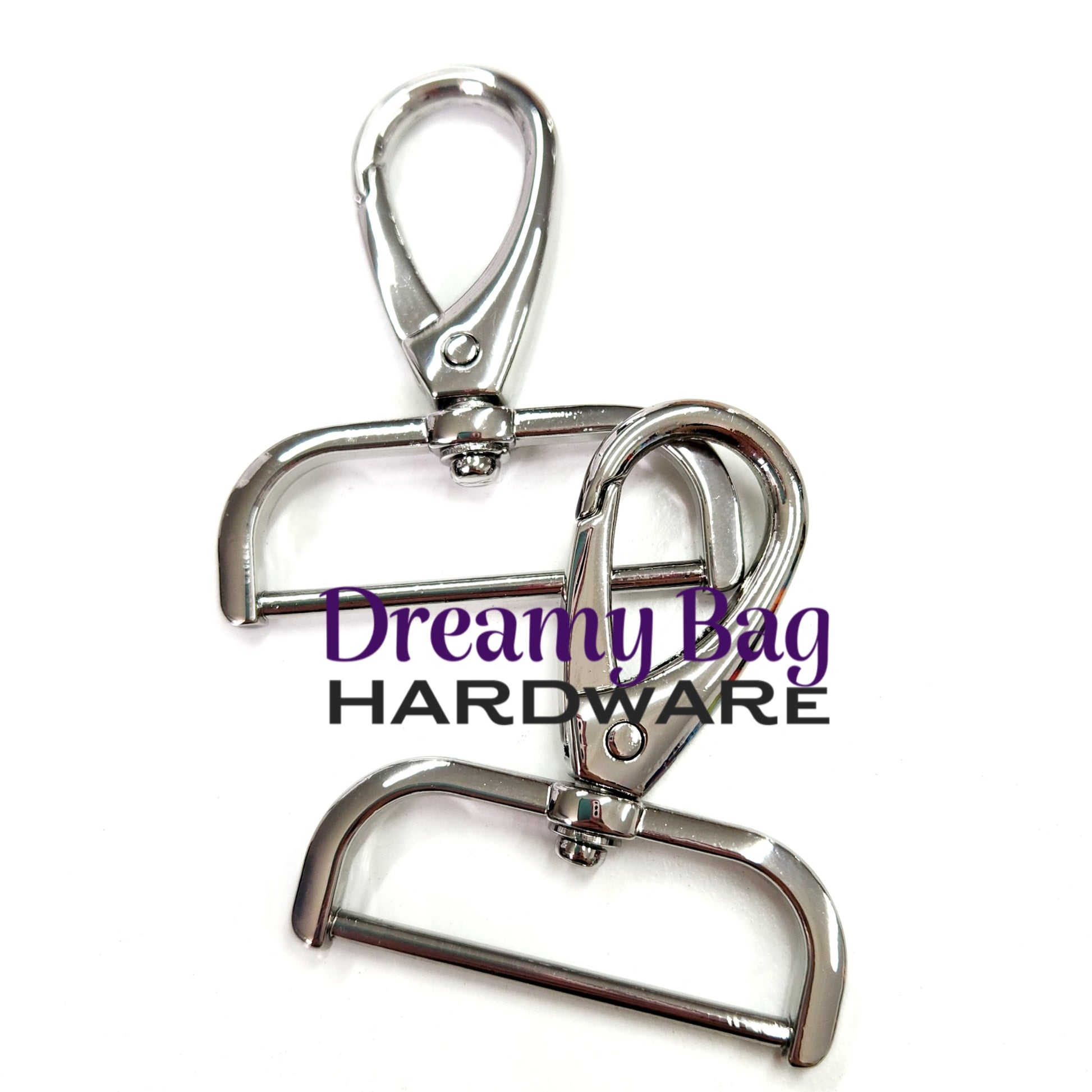 38mm (1.5") Swivel Clips D Bar