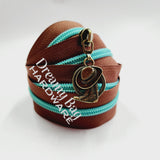 #5 Zipper Tape with Matte Teal Nylon Teeth