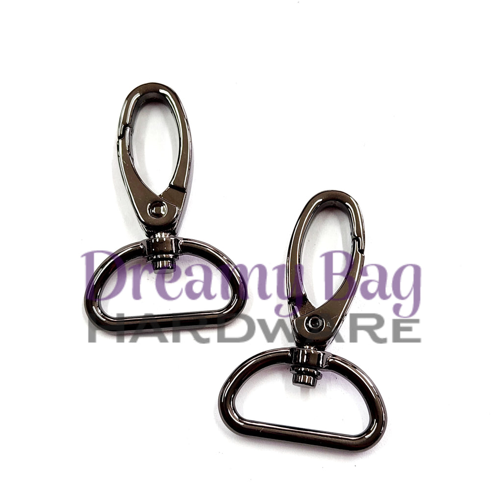 25mm (1") Oval Swivel Clips D ring Connector