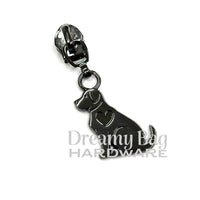 #5 Zipper Pull Puppy Love ( Custom Designed)