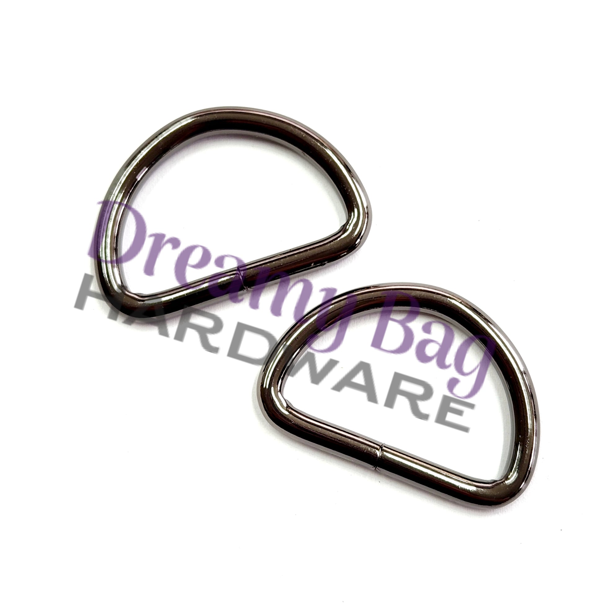32mm (1.25") D rings 2 pack