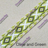 38mm (1.5") Woven Design Cotton Canvas Webbing