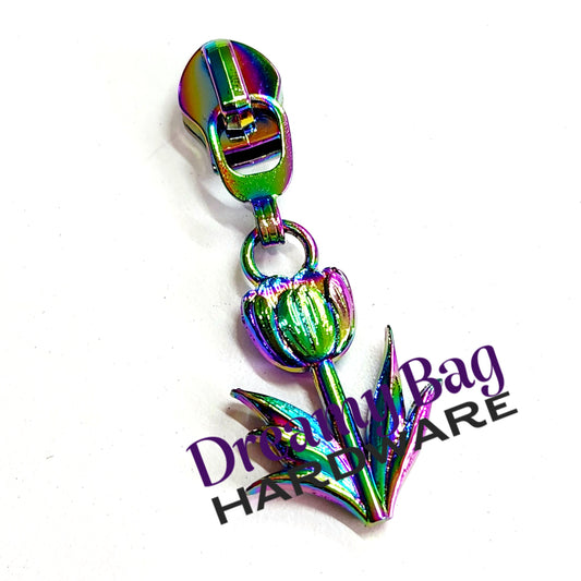 #5 Zipper Pull Tulip