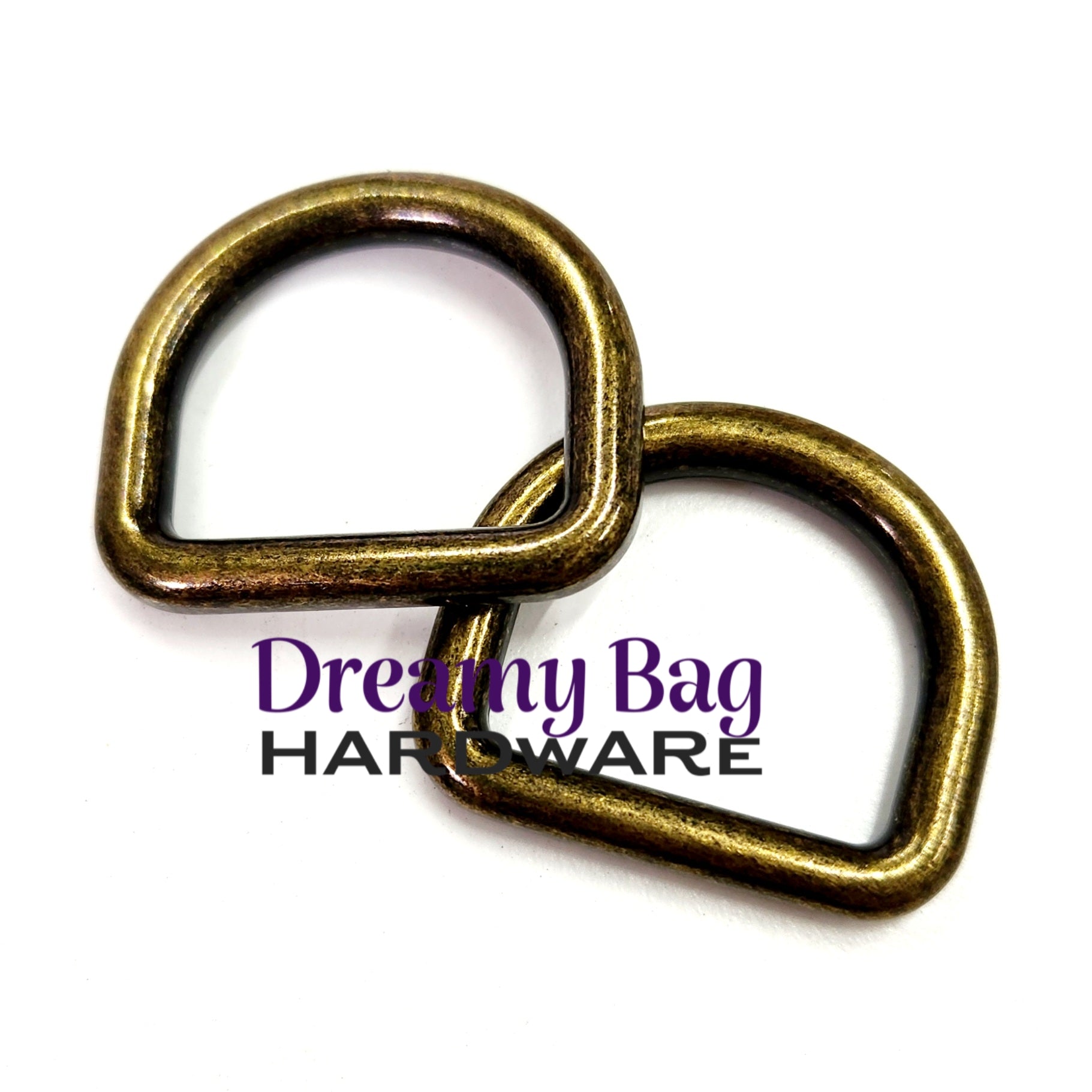 25mm (1") D Rings Solid Welded