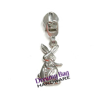#5 Zipper Pull Bunny Rabbit