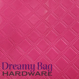 Faux Quilted Vinyl Pinks and Purples