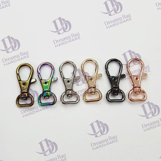 10mm Oval Trigger Swivel Clips 2 pack