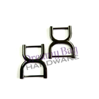 20 mm/25 mm (3/4"/1") 8-förmiger Riemen-D-Verbinder