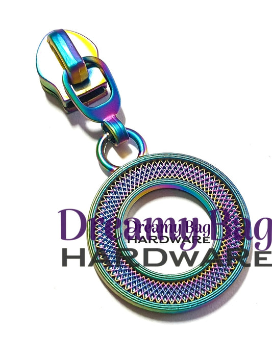 #5 Zipper Pull Spirograph