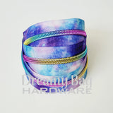 #5 Zipper Tape Galaxy Tapes with nylon teeth