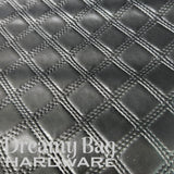 Faux Quilted Vinyl Dark