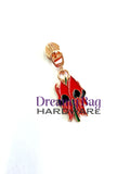 #5 Zipper Pull Sturt Desert Pea ( Custom Design)