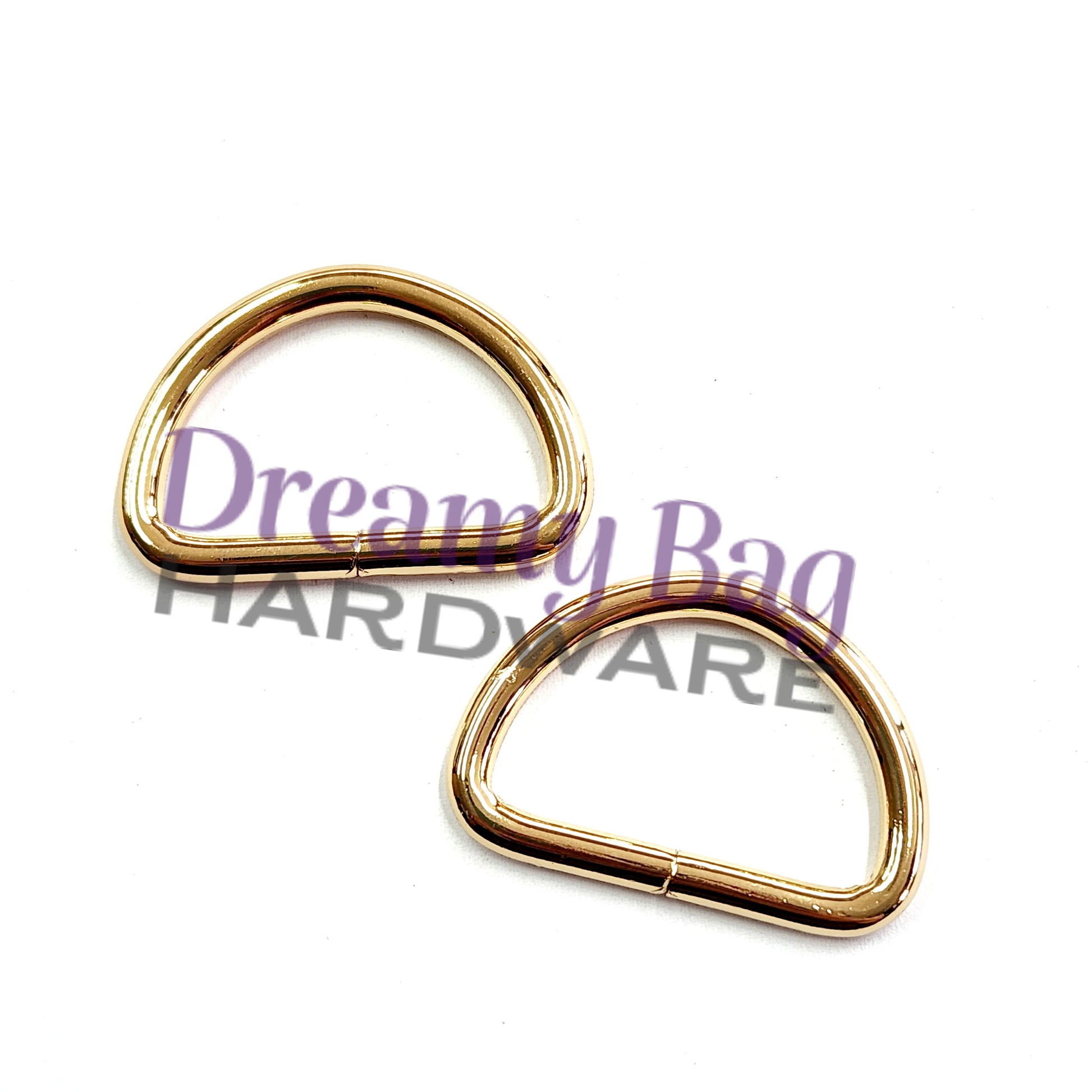 32mm (1.25") D rings 2 pack