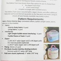 Matilda-sadelvesken Little Moo Designs papirmønster