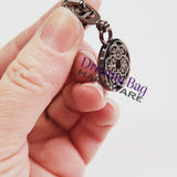 #5 Zipper Pull Celtic Floral