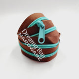 #5 Zipper Pull Retro Painted Pulls