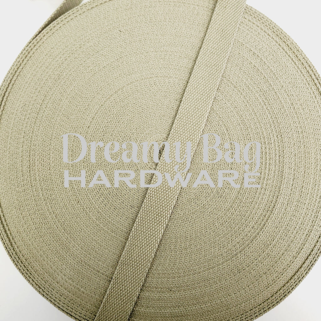 25mm (1") Cotton Canvas Webbing