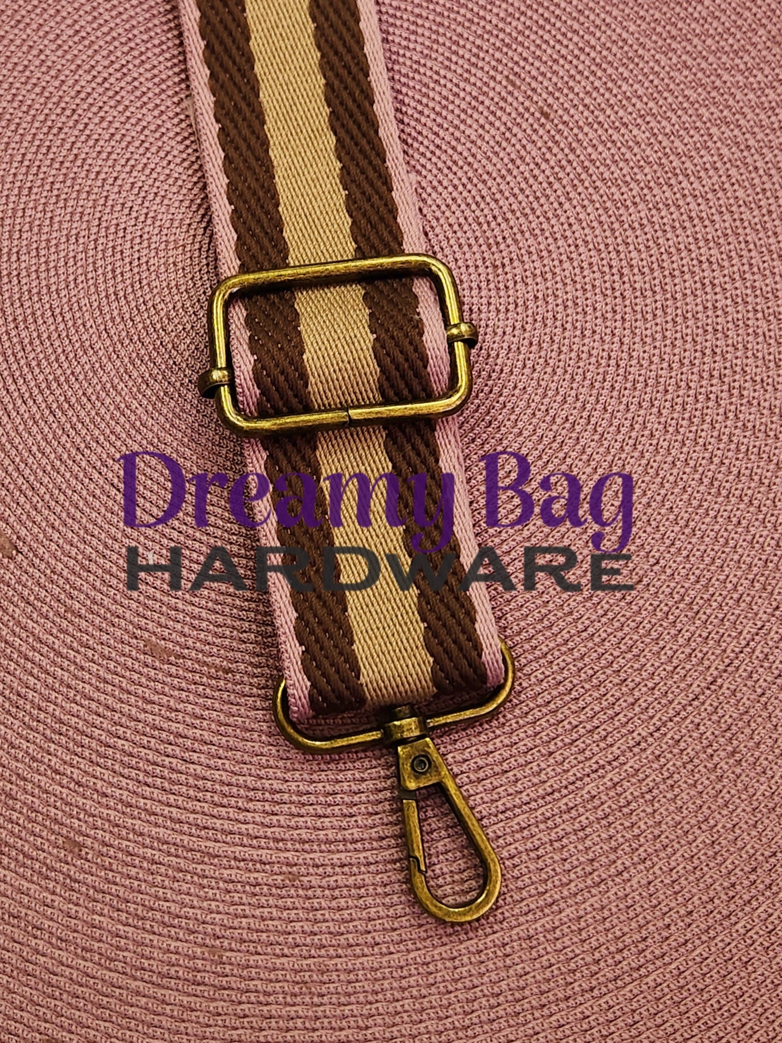 38mm (1.5") Woven Design Cotton Canvas Webbing