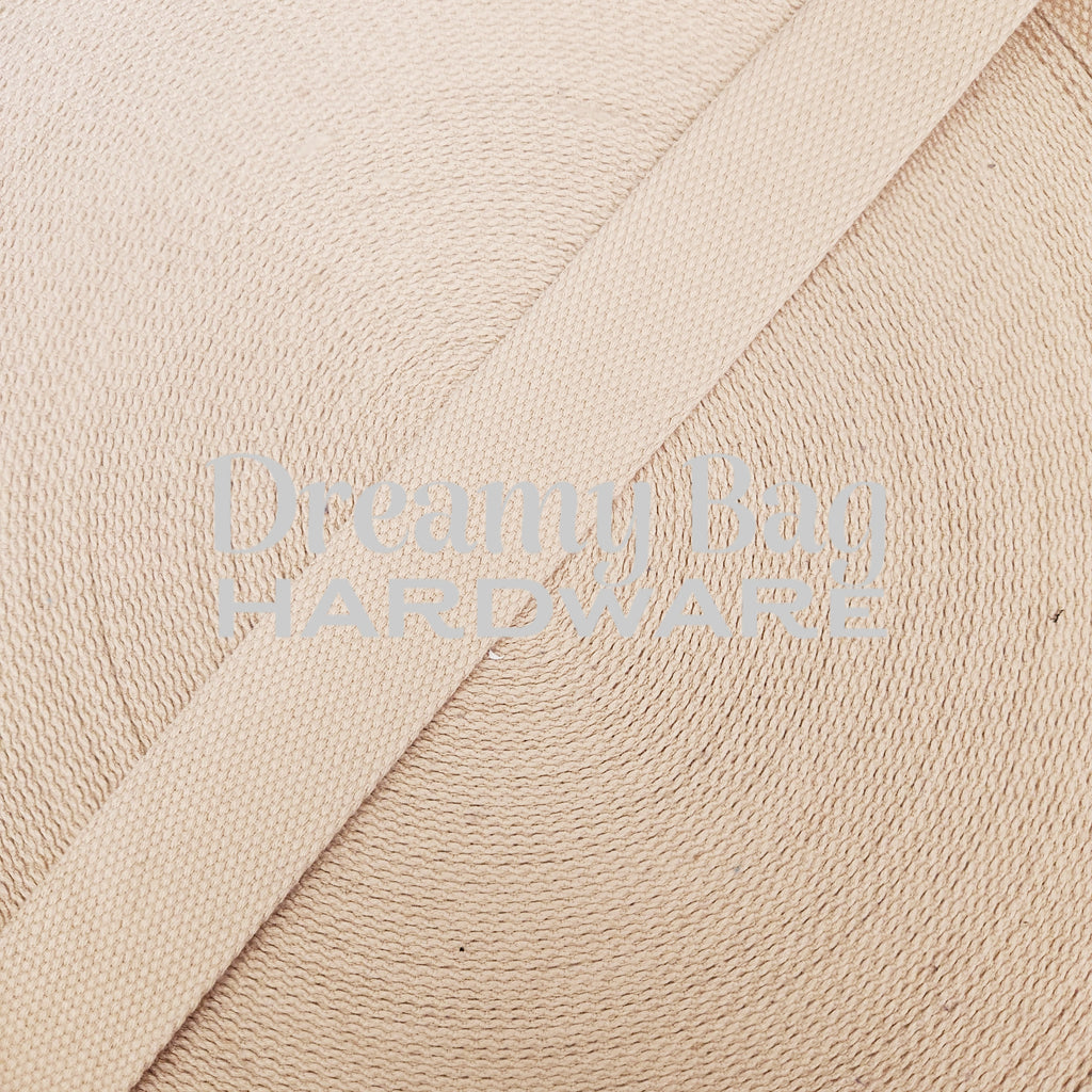 38mm (1.5") Cotton Canvas Solid Colours Webbing