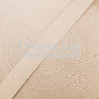38mm (1.5") Cotton Canvas Solid Colours Webbing