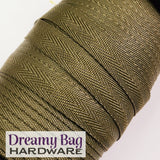 25mm (1")Soft Poly Webbing Solid Colours