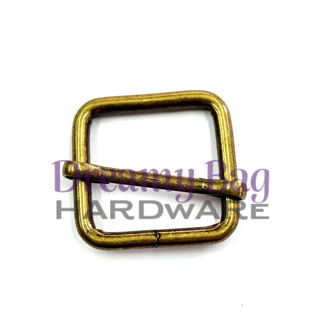 25mm (1") Square Tri Slider (Ideal for vinyl and leather)
