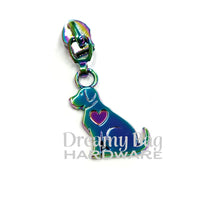 #5 Zipper Pull Puppy Love ( Custom Designed)