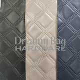 Faux Quilted Vinyl Dark