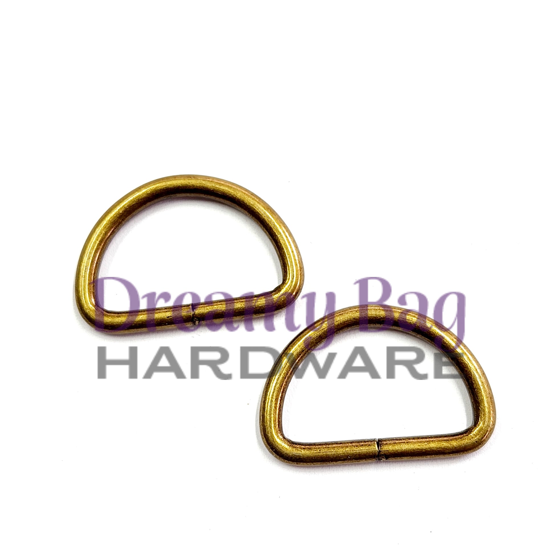 32mm (1.25") D rings 2 pack