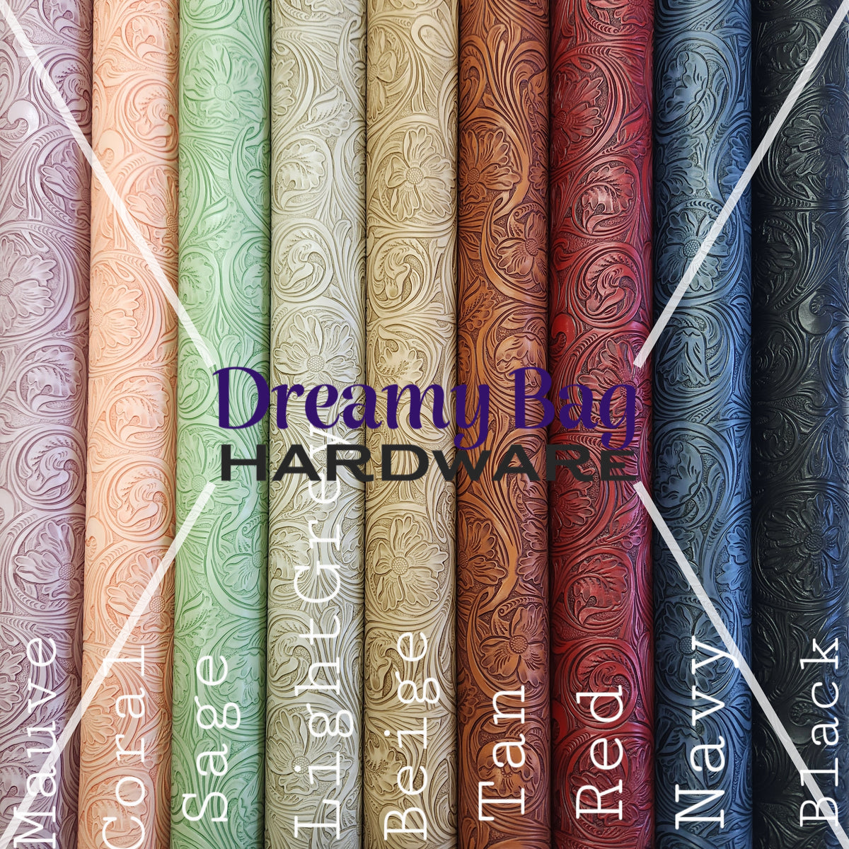 Swirl Floral Embossed Swirl Vinyl – Dreamy Bag Hardware Pty Ltd