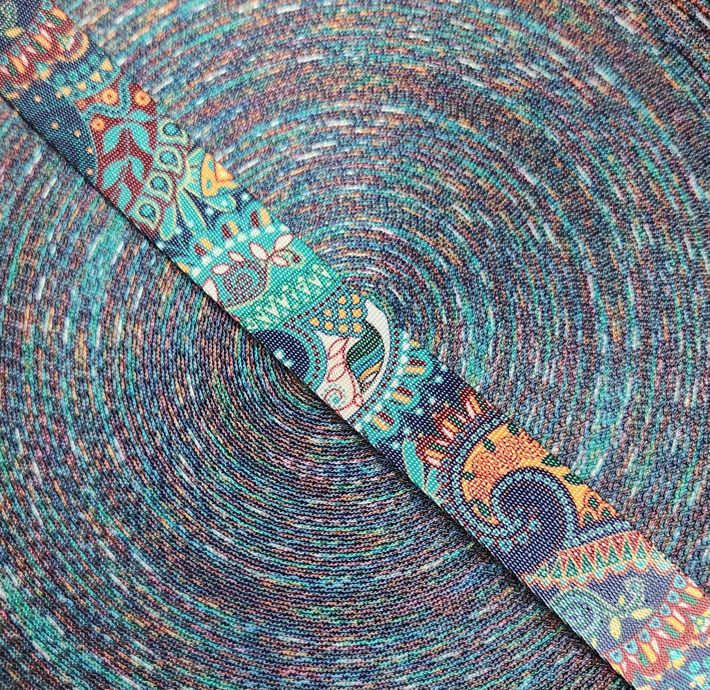 25mm (1") Seatbelt Webbing Printed Designs